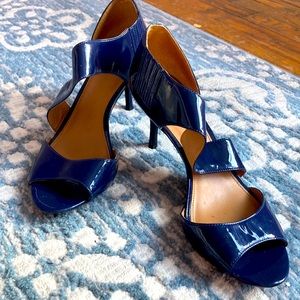 Calvin Klein navy heels